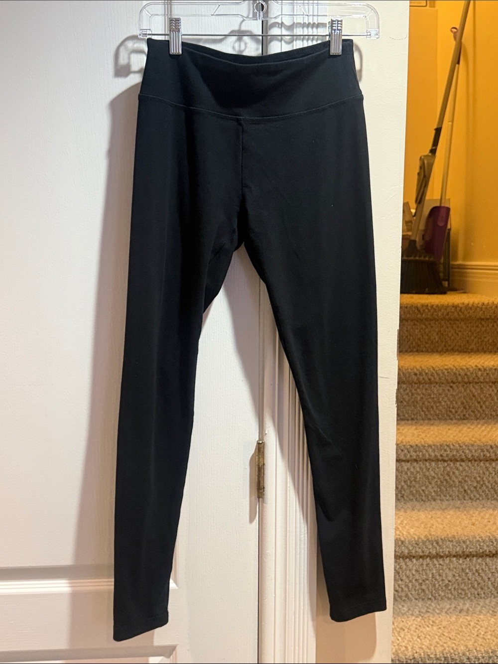 aerie OFFLINE Cotton Black Leggings Regular Length
